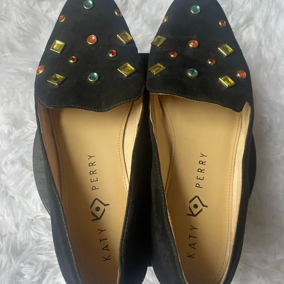 Katy Perry - “ The Turner” Black Flats - Picture 4 of 11